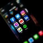 Photo Social media icons
