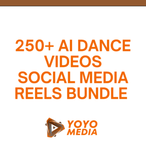 250+ AI Dance Videos Social Media Reels Bundle 💃🤖