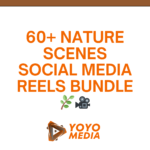 60+ Nature Scenes Social Media Reels Bundle 🌿🎥