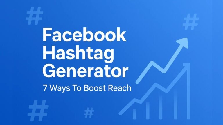 Facebook Hashtag Generator: 7 Powerful Ways To Boost Reach