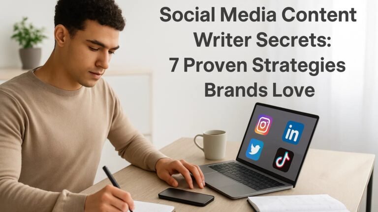 social media content writer