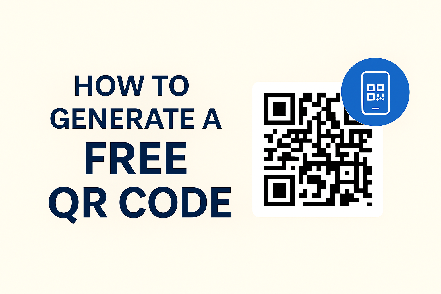 generating a free QR code on a computer in minutes