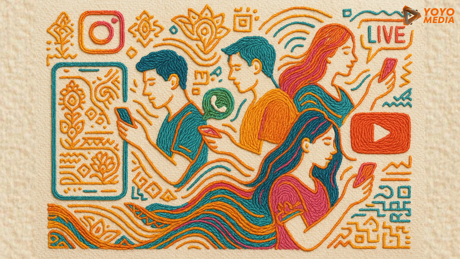 Most Used Social Media App in India