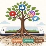Social media growth